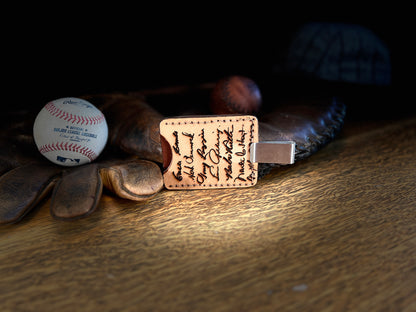 1927 World Championship Yankees Card / Moneyclip