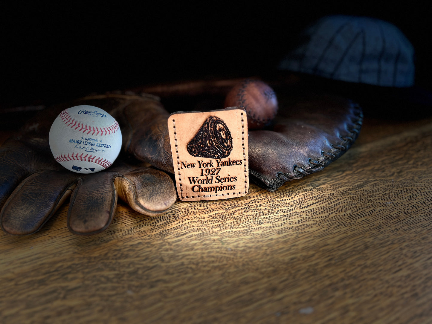 1927 World Championship Yankees Card / Moneyclip