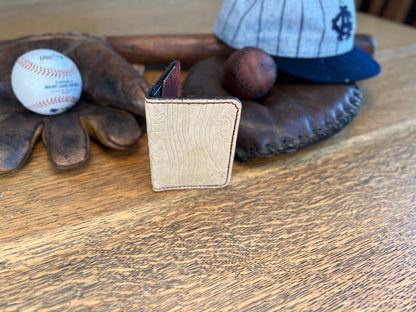 Cowboy Boot Leather Card / Cash Wallet.