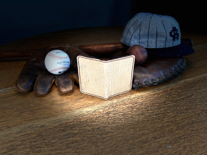 Cowboy Boot Leather Card / Cash Wallet.