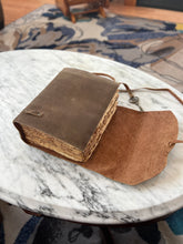 Leather Cover Journal with Vintage Style Medium