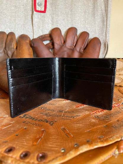 Josh Gibson Carved Leather Art Wallet with C.O.A.