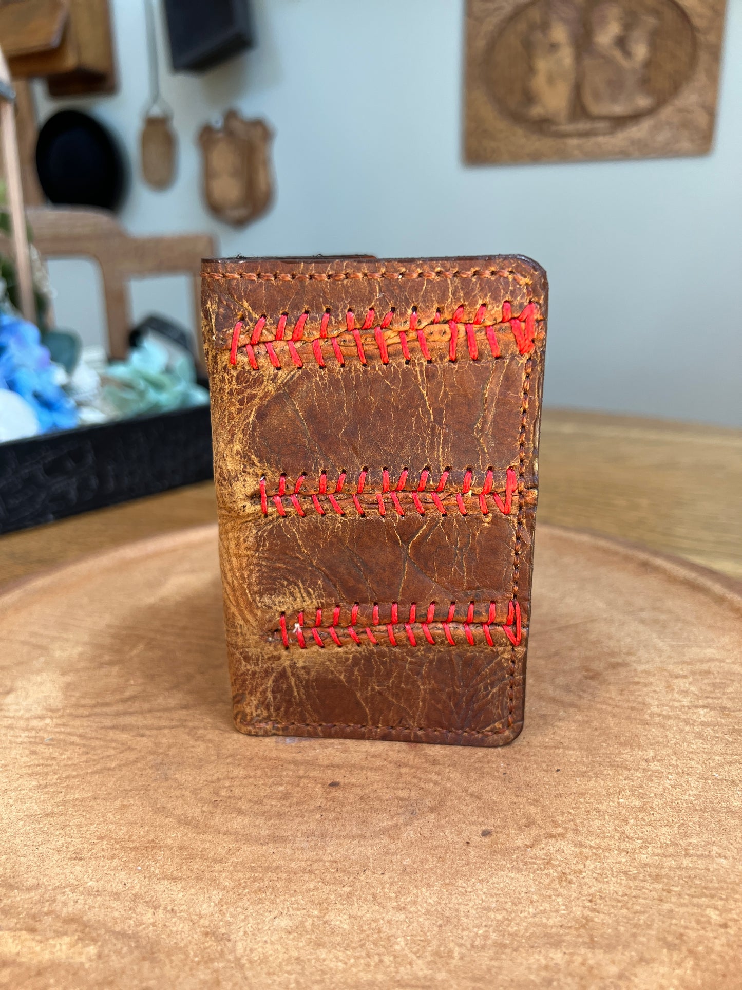 Johnny Sain Vintage Glove Wallet