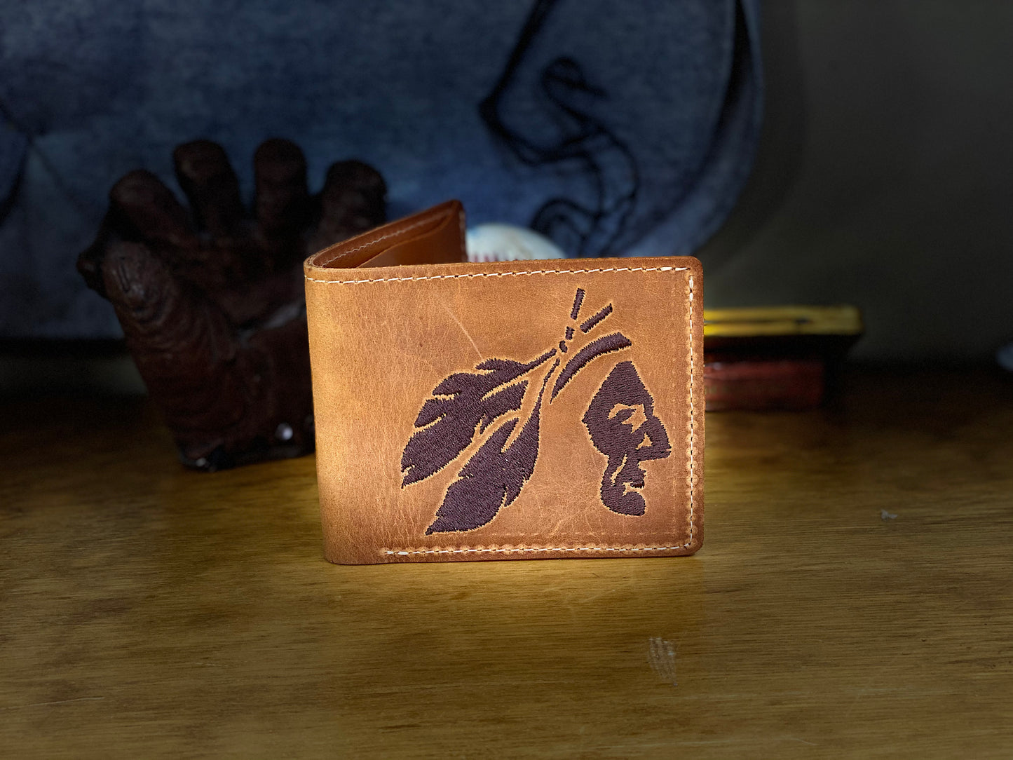 Nokona Stampede Wallet Natural