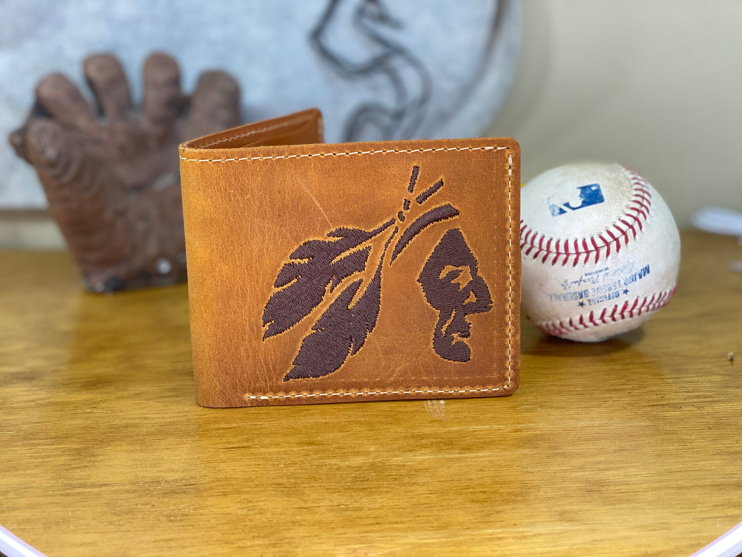 Nokona Stampede Wallet Natural