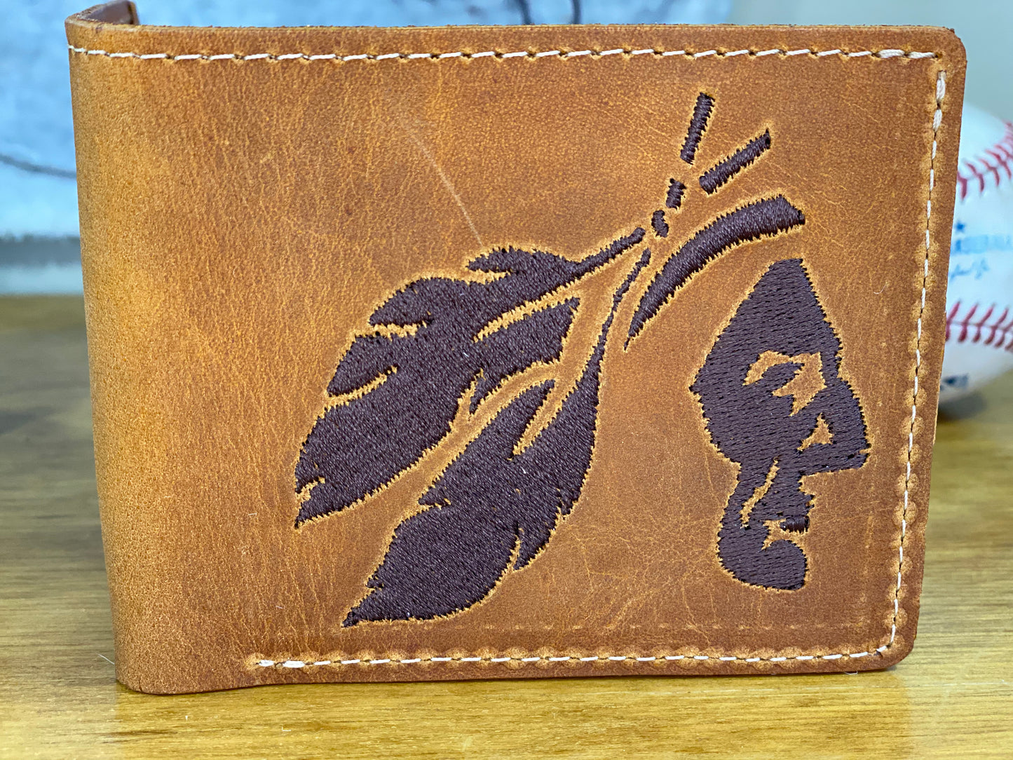 Nokona Stampede Wallet Natural