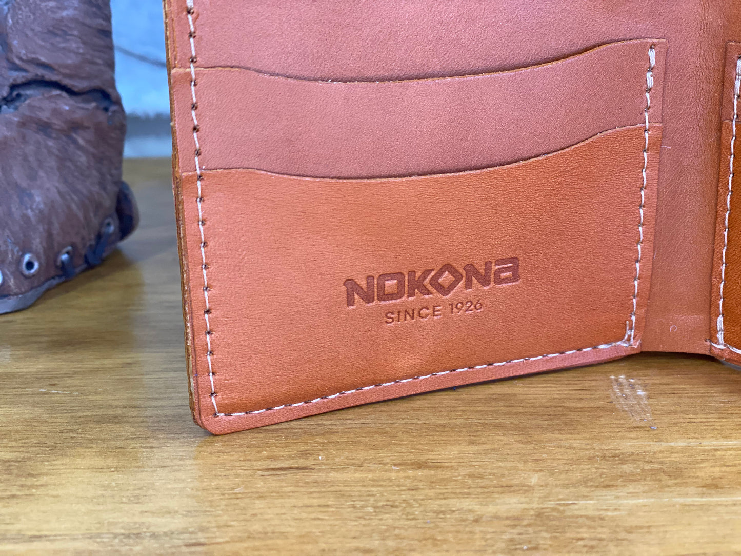 Nokona Stampede Wallet Natural