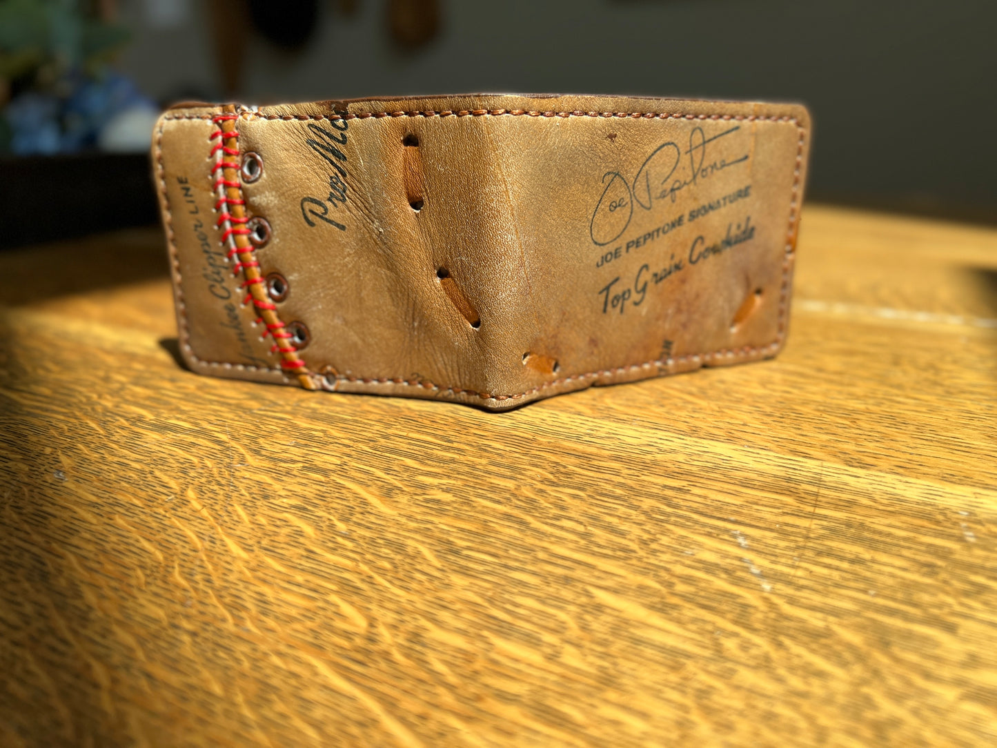 Joe Pepitone Signature Model Glove Wallet