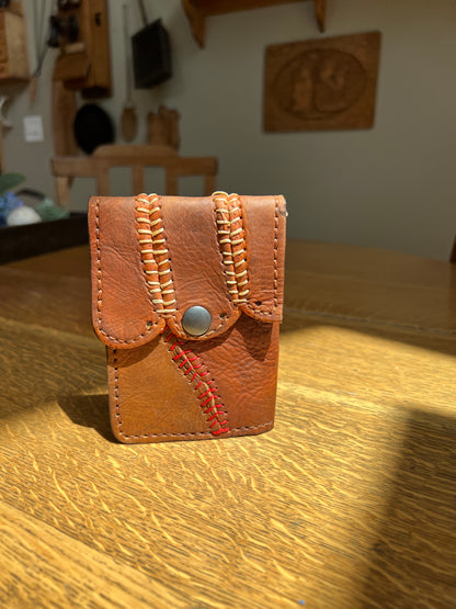 Button Flap-over Wallet