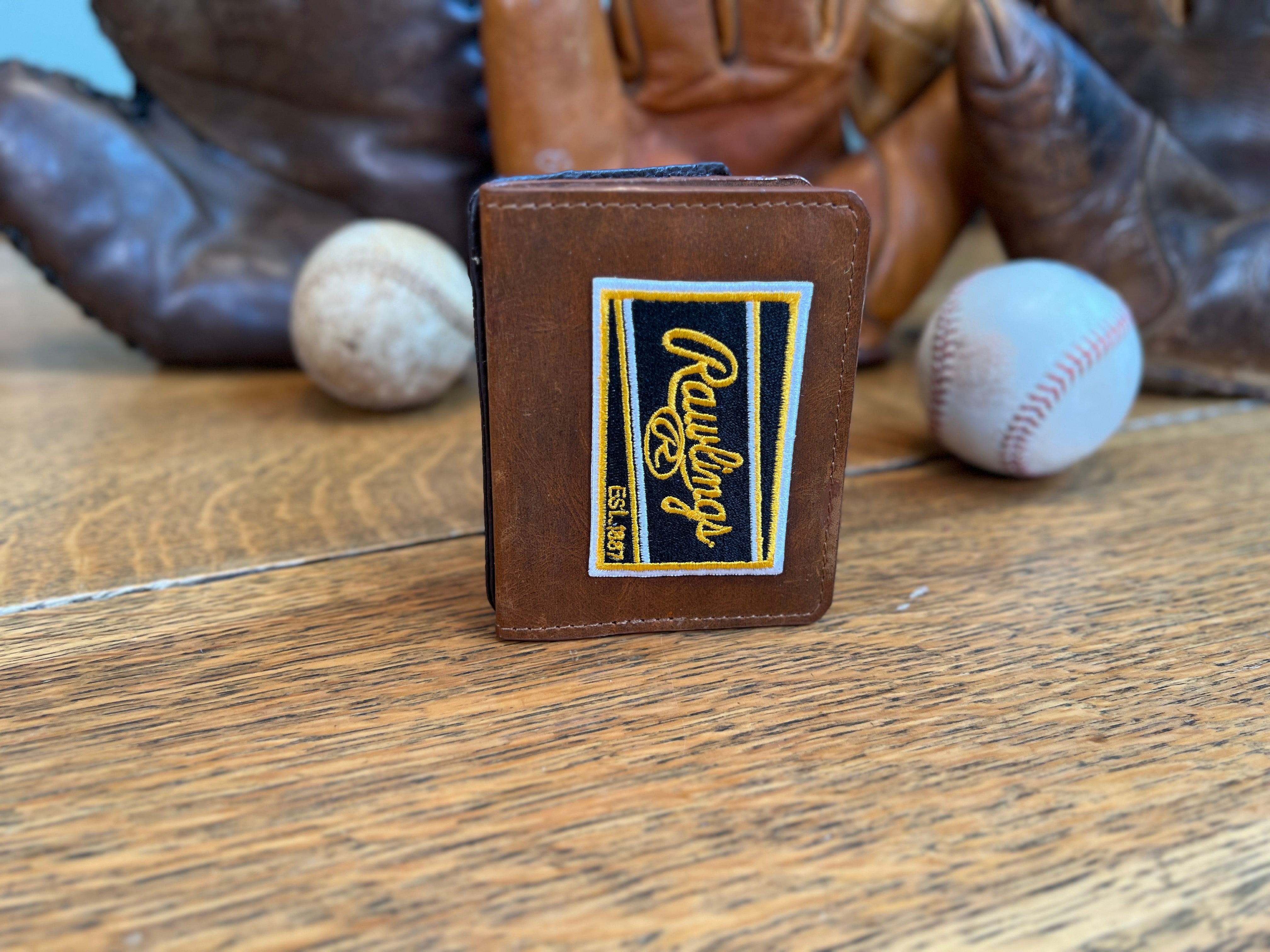 Rawlings Leather outlet Baseball Glove Wallet