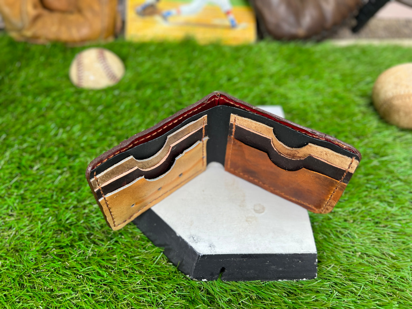 Vida Blue Horizontal Wallet