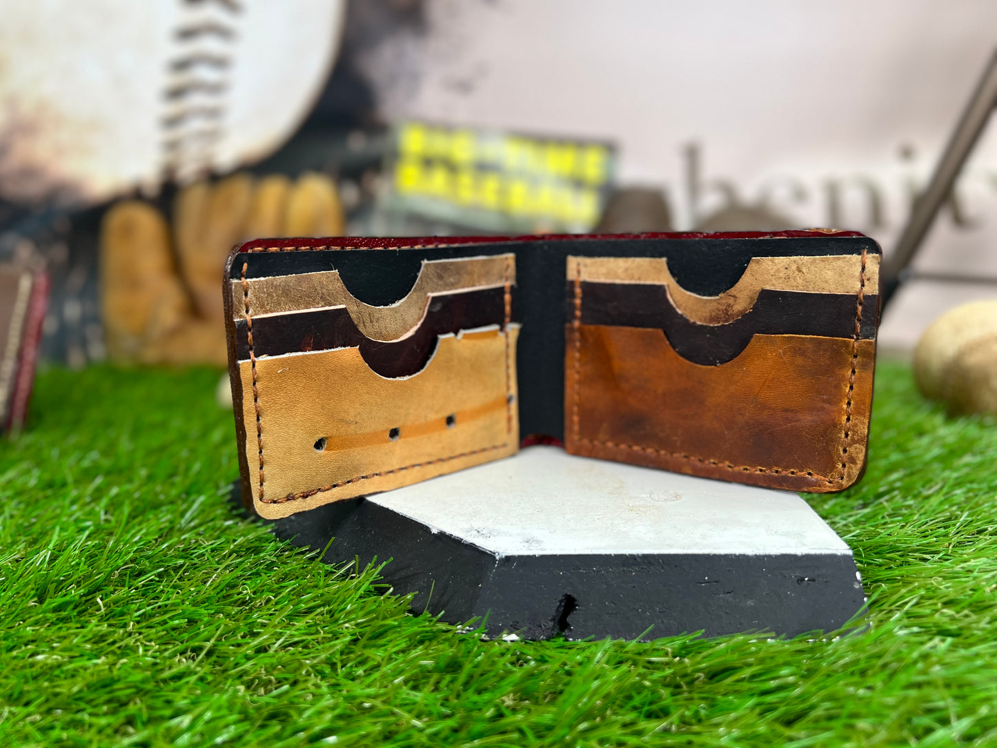 Vida Blue Horizontal Wallet