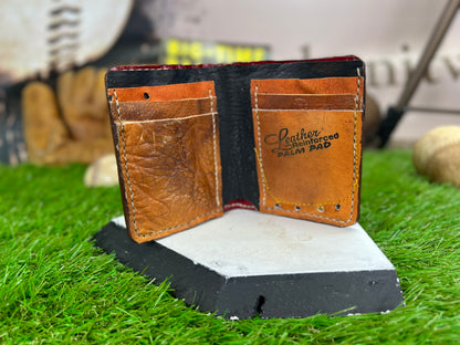 Cesar Cedeno Real Baseball Glove Leather Wallet