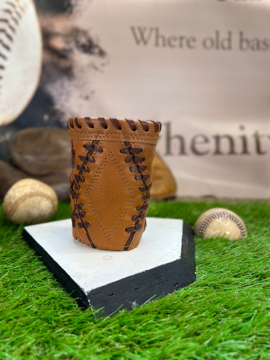 Pocket Coozie  Diamond Light Brown