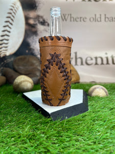 Pocket Coozie Diamond Bottle - Brown