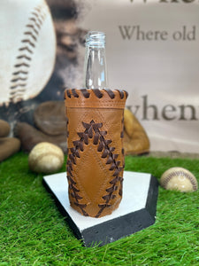 Pocket Coozie Diamond Bottle - Brown