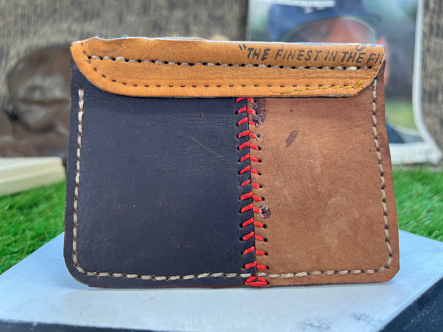 Glove Wrist Strap card wallet.