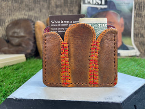 Fingers All Glove Leather Card Holder