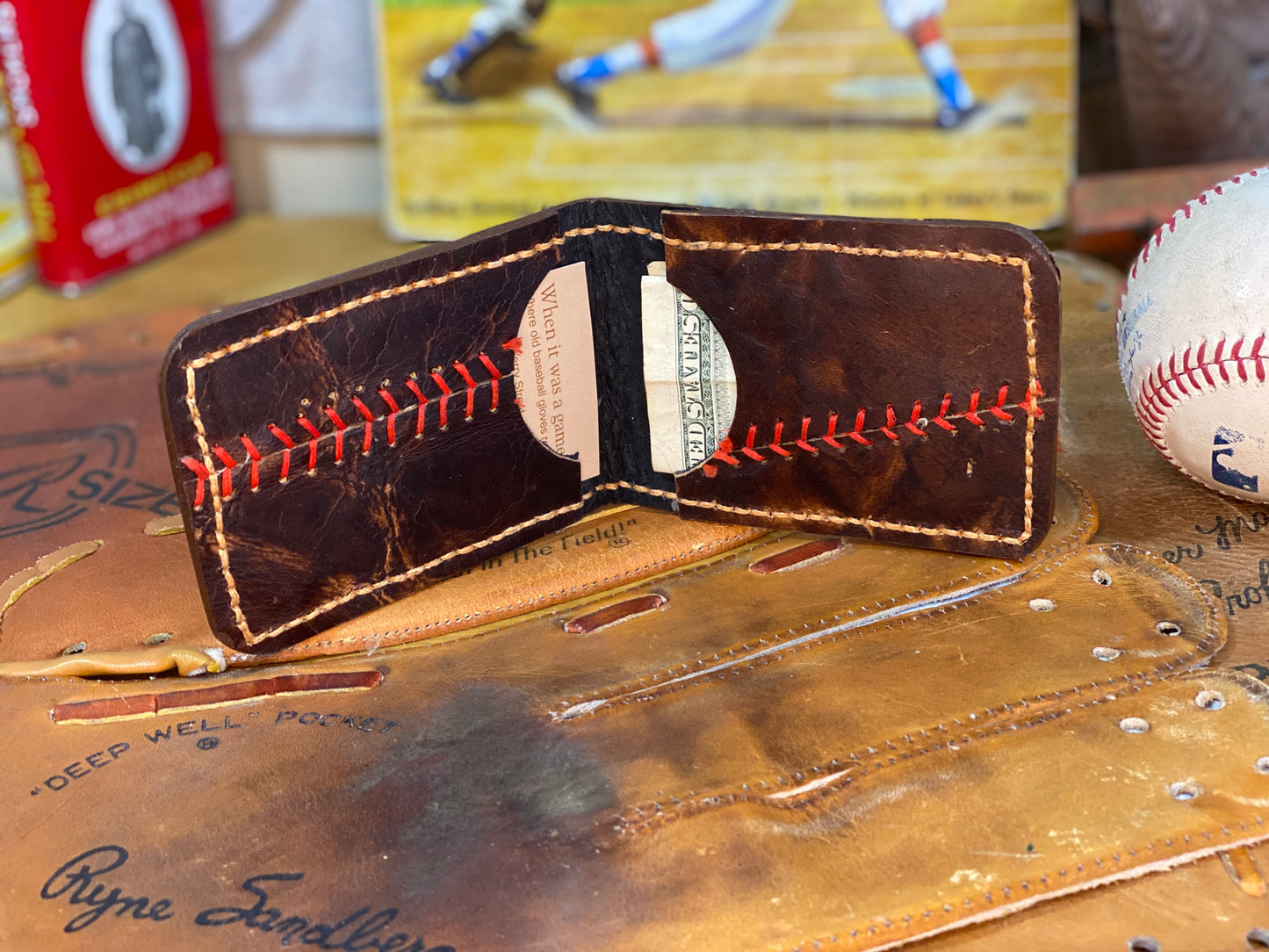 NY Cubans Negro League Vintage Wallet