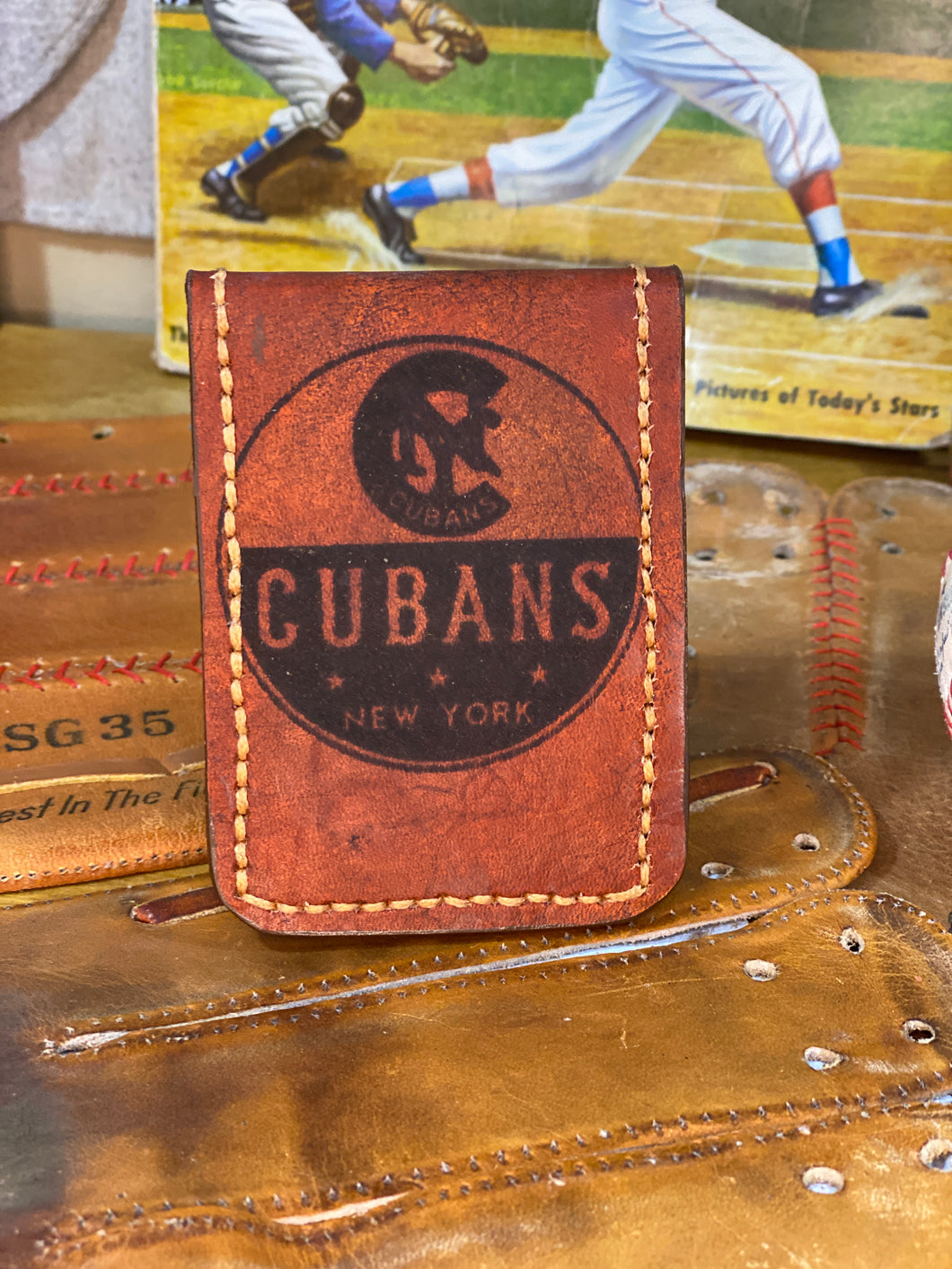 NY Cubans Negro League Vintage Wallet