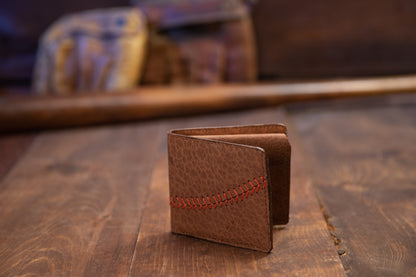 Triple Play Suede Wallet