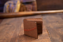 Triple Play Wallet Red Baseball Stitching